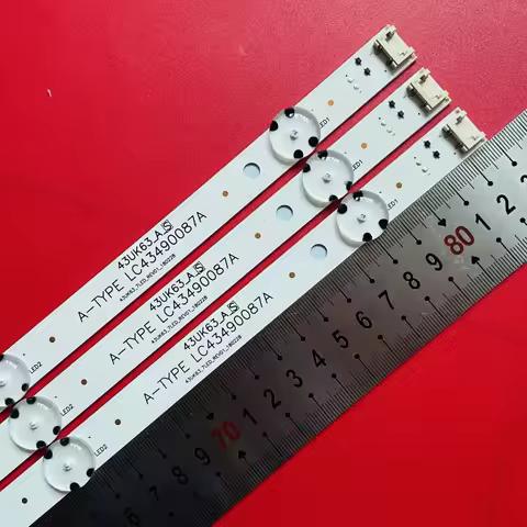 1/5TV LED backlight strip for LG LC43490088A LC43490077A LC43490078A 43UJ6300 43UK6300PUE LC43490087