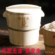 Commercial Large Steamer Rice Bucket Home Steamer Basket Steamer Rice Bucket Fragrant Fir Wood Steam