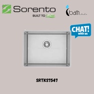 Sorento Kitchen Sink SRTKS7547 + Sorento Tap SRTKT71SS