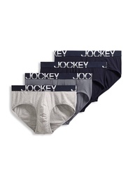 Jockey Men's Underwear ActiveStretch Brief - 4 Pack
