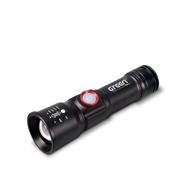 【GREENON】四核心LED鋁合金手電筒(GSL100S) USB充電式