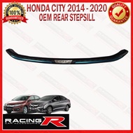 Honda City 2014 - 2020 Rear Stepsill Chrome (Rear Bumper Guard Step sill Car Accessories) 2015 2016