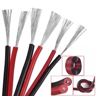 Electrical Wire 16AWG/18AWG/20AWG/22AWG~30AWG UL2468 Twin 2-core PVC Flat Ribbon Tinned Copper Wire 