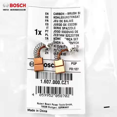 2Pcs Orgianl Carbon Brushes for BOSCH GSB180-LI GSR140-LI GSB140-Li GSR180-LI