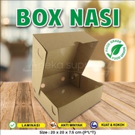 Rice Box - Rice Box - Rice Box - Brown KRAFT (30 pcs)