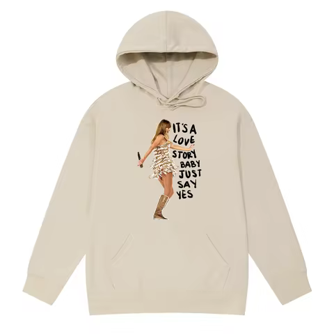 Taylor Love Story Vintage Hoodies Sweatshirts 1989 Music Boys Girls Sweater Clothes Men Women Unisex