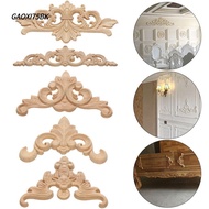 GAOXI75BK Wood Carved Multi-styles Wall Door Decoration Furniture Parts Woodcarving Decorative