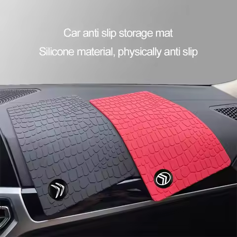 Car Stickers Car Dashboard Storage Anti Slip Pad Phone Store Items Mat For Citroen C3 C5 Aircross C5