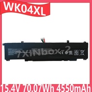 WK04XL 15.4V 70.07Wh 4550mAh OEM Laptop Battery For HP Victus 16-e 16-d 15-f OMEN 16-b 16-c HSTNN-OB