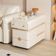 Sofa New Style Modern Solid Wood Creative Side Simple Cream Cabinet Coffee Table Small Apartment Mob