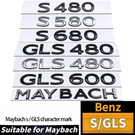 [Free 4Matic] Suitable for Benz Benz Car Logo Labeling Word Logo McBatch Car Logo New Style S480 S58