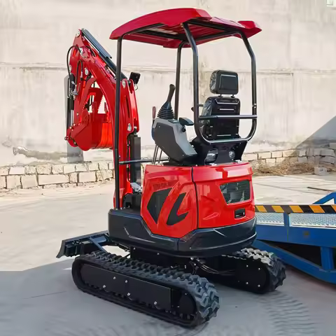 1.8 Ton Mini Excavator / Digger, Compact Crawler Backhoe, CE Earthmoving Machine – Mini Bagger Mini 