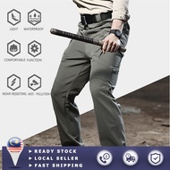 Men Waterproof Fishing Climb Trekking Hunting Camping Tactical SoftShell Hiking Military Pants Man A