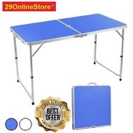 Foldable Aluminium Outdoor Table Meja Lipat Serbaguna Meja Boleh Lipat Indoor Outdoor