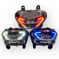 Pha Đèn Chóa Đèn Led Bi Cầu Exciter 155 Viềng Đèn Led HighLight Lắp Đặt Như Zin