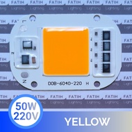 LED COB 50 Watt 220 Volt AC Warna Kuning