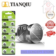 TIANQIU Battery AG9/LR936H/394A 1.5V Alkaline Battery 10pcs