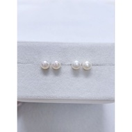 Gmmissy Pearl silver999 earring 珍珠足银999耳钉 S