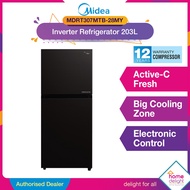 Midea New Inverter 2 Door Fridge 203L  [ MDRT307MT  MDRT307MTB  MDRT307MTB28 ]