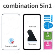 Kính Cường Lực Cảm Mở khóa vân tay Biến Vân Tay Full Cong Màn Hình Điện Thoại cho Honor Magic 7 6 5 