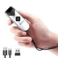 Eyoyo 1D 2D Barcode Scanner Mini Portable Barcode Reader with USB Wire  Via Bluetooth 2.4G Wireless 