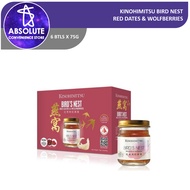 Kinohimitsu Bird's Nest (Red Dates &amp; Wolfberries) 6 Bottles per box