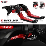 New 5D Brake Handle Lever For HONDA NX400 NX500 2023 2024 2025 2026 Accessories NX 400 500 Motorcycl
