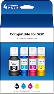 Compatible Ink for ET-3843 ET-2850 ET-3850 ET-15000 ET-4950 ET-3950 BK C M Y