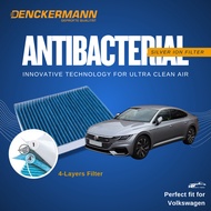 Denckermann Antibacterial Silver ION Cabin Filter (1pc) - Volkswagen Arteon (3H7, 3H8) 2.0 TSI, 4 Mo