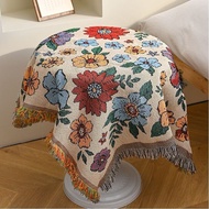 Ins Tablecloth Coffee Table Round Table Square Table Picnic Table Premium Cover Towel Tablecloth Flo