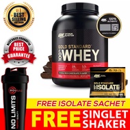 Optimum Nutrition Gold Standard Whey (5Lbs) ON Whey Protein Powder, Muscle Building, Lean Muscle