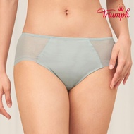 Triumph-Comfortable Zero Wear Series Classic Mid-Waist Boxer Briefs M-EL Intellectual Green |87-2342