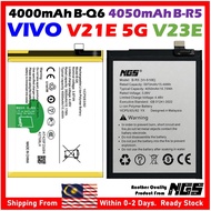 ORIGINAL NGS Brand 4000mAh Battery B-Q6 For VIVO V21E 5G / 4050mAh Battery B-R5 For VIVO V23E 4G & V