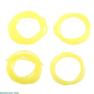 amonoy 4 Size Petrol Fuel Line Hose Tube For Common 2 Cycle Small Engine Chainsaw New