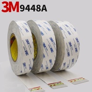 3M 9448A 50m Double Sided Coated Tissue Adhesive Tape White 50 meter for phone repair