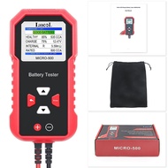 พร้อมส่ง Lancol Micro500 เครื่องวิเคราะห์แบตเตอรี่รถยนต์ 12V 24V 40-3000 CCA แบตเตอรี่ลิเธียม