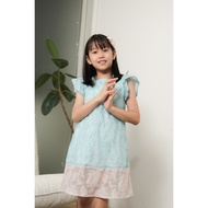 Holy Peony Daphne Cute Girls Short Sleeve Dress