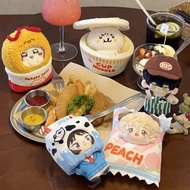 10cm Convenience Store Series Cotton Doll Headgear Cosplay Accessories Bear Nunu Doll Headgear Toy A