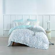 Bộ ga giường áo gối kèm vỏ chăn Jean Perry Garni chất liệu ecosilk 1m6x2m 1m8x2m 2m2x2m