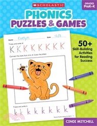 1831.Phonics Puzzles &amp; Games for Prek-K: 50+ Skill-Building Activities for Reading Success
