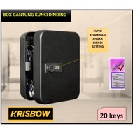 GANTUNGAN KRISBOW Key Box Storage wall Key box key Storage key chain box with 20 slots