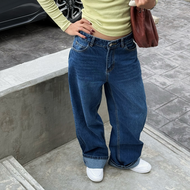 PAPADONTCRY BAGGY JEANS กางเกงยีนส์ ทรงหลวม
