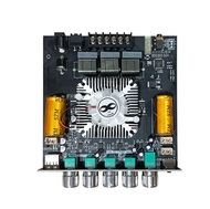 【DIY Myself】Authentic Zk Ht21 3g Mini Amp 160W*2+22Ow Amplifier Bluetooth Mini Amp Ht21-3G