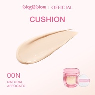 【BCD】【New launch】GLAD2GLOW PERFECT COVER CUSHION 11g+CUSHION REFILL แกทูโกลว์ เพอร์เฟค คัฟเวอร์ คุชช
