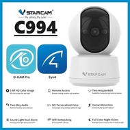 Vstarcam C994 ใหม่ล่าสุด (รองรับ WiFi 5G) ความละเอียด 5MP กล้องวงจรปิดไร้สาย Indoor มีระบบ AI+