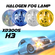 H3 Sport Light XD3002 XD3005 168 High Quality Halogen Round Driving Sport Light Fog Light Fog Lamp 1