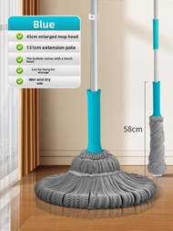 CHAHUA | Auto-Draining Lazy People Mop Long Handle Cotton Mop