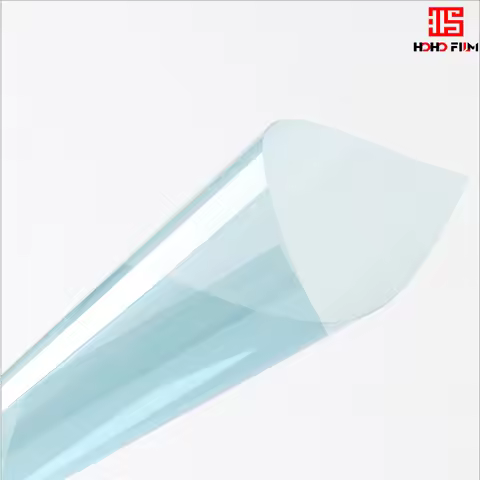 HOHOFILM 1/2/3/4/5/6m 80%VLT Window Tint Glass Sticker Light Blue 99%UV Proof Home glass sticker Car