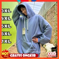 [PREMIUM ORIGINAL] Oversized Hoodie for Men and Women, Plain Jumper, Jumbo Sweater BIG Size 3XL 4XL 