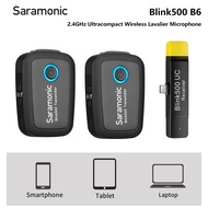 ไมค์ Saramonic Blink 500 Ultracompact 2.4GHz Dual Channel Wireless Microphone System DSLR Mirrorless